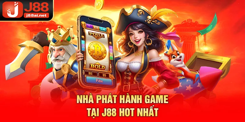 Nhà phát hành game tại j88 hot nhất